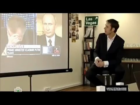 Лицо и эмоции Владимир Путин против Ларри Кинга